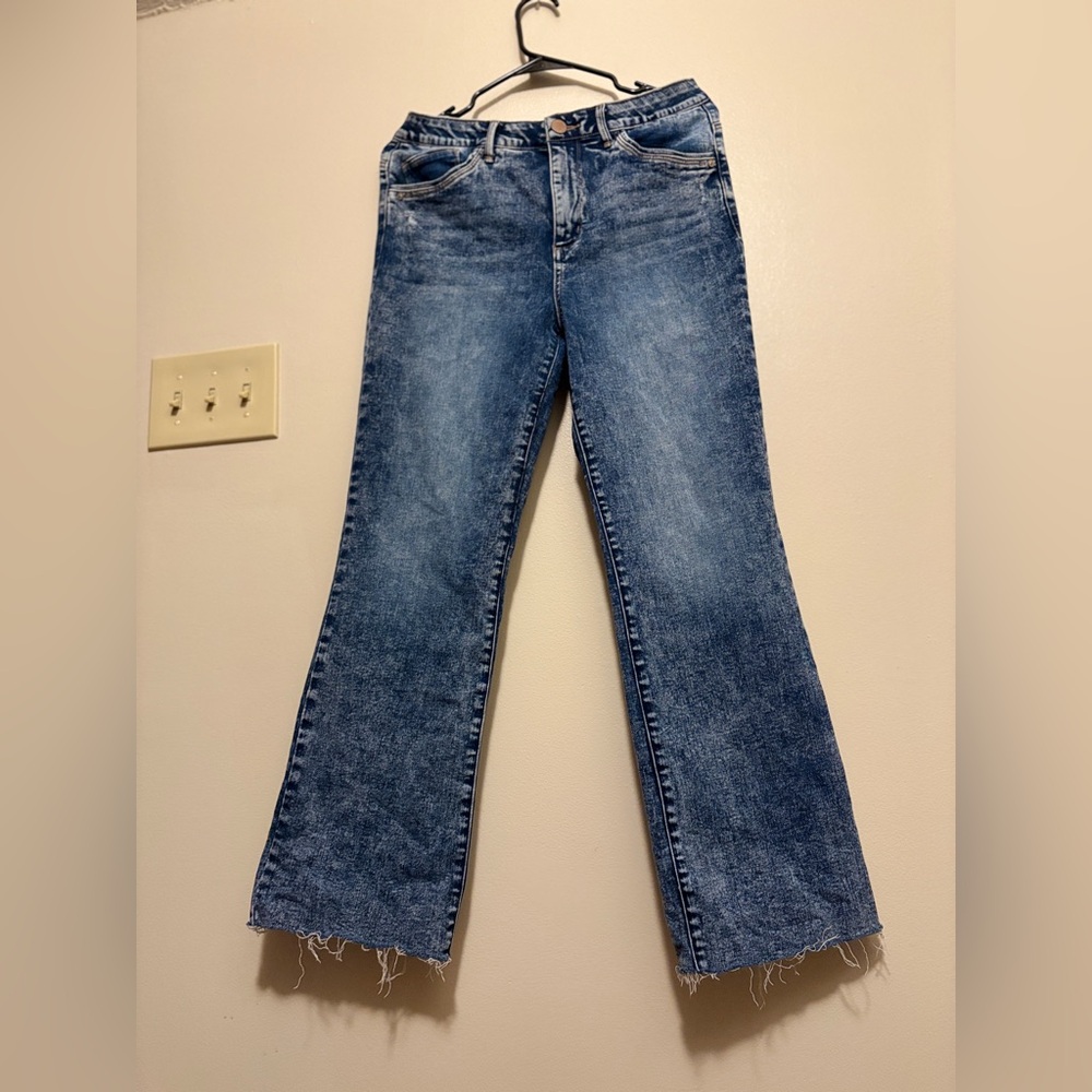Wit & Wisdom Flare Jeans in Washed Blue